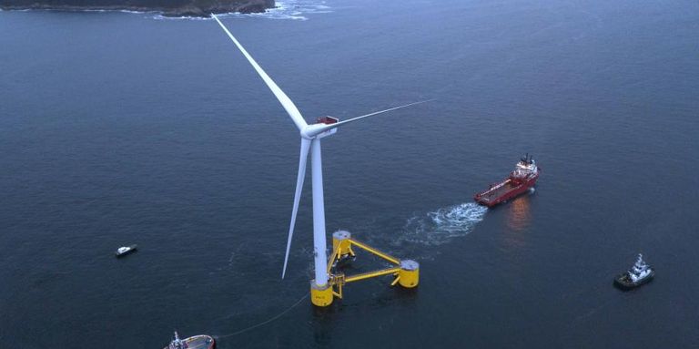 The World’s Largest Floating Wind Farm Is Already Hard at Work